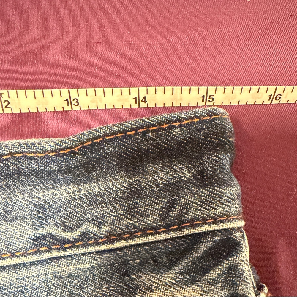 Madewell Low Slung Baggy jeans - Moffatt wash -Size 25 petite - Picture 6 of 7